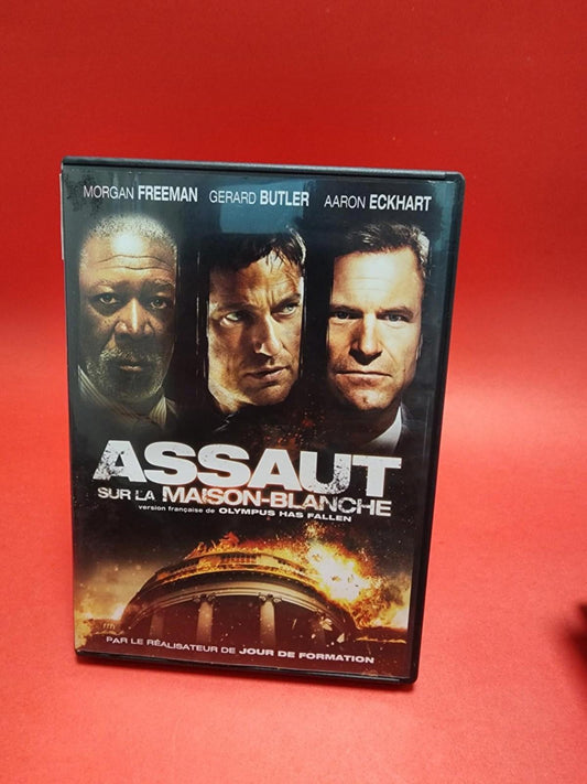 Olympus Has Fallen Gerard Butler, Aaron Eckhart DVD Bilingue! disc is like new!