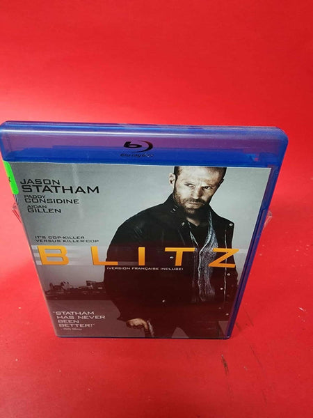 The Blitz  Jason Statham  (blu-ray) Canadian Edition  * BILINGUE  DISC LIKE NEW*