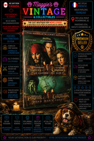 Pirates of the Caribbean: Dead Man's Chest (2006) - DVD BILINGUE DISC LIKE NEW