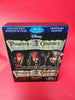 Pirates of the Caribbean Trilogy Blu-ray (2008) Johnny Depp *BILINGUE LIKE NEW
