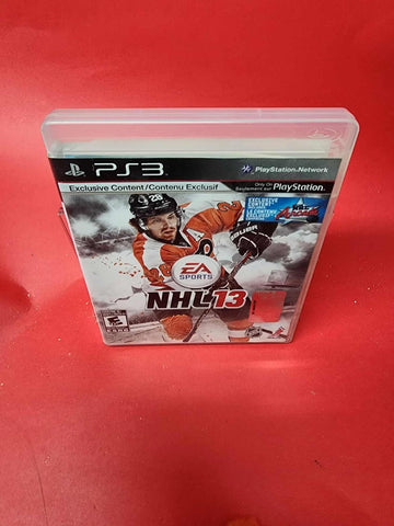 USED SONY PLAYSTATION 3 PS3 EA NHL 13 COMPLETE WITH CASE & MANUAL*LIKE NEW*