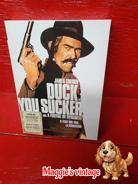 DUCK YOU SUCKER  / IL ETAIT UNE FOIS LA REVOLUTION DVD *BILINGUE DISC LIKE NEW*