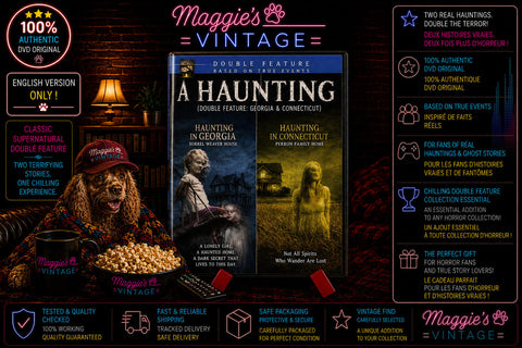 1.4  A Haunting in Georgia/A Haunting in Connecticut (DVD, 2009) DISC LIKE NEW