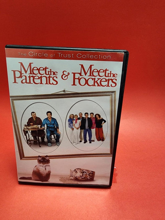 Meet the Parents & Meet the Fockers (2-DVD Set, Region 1) (Bilingual) LIKE NEW