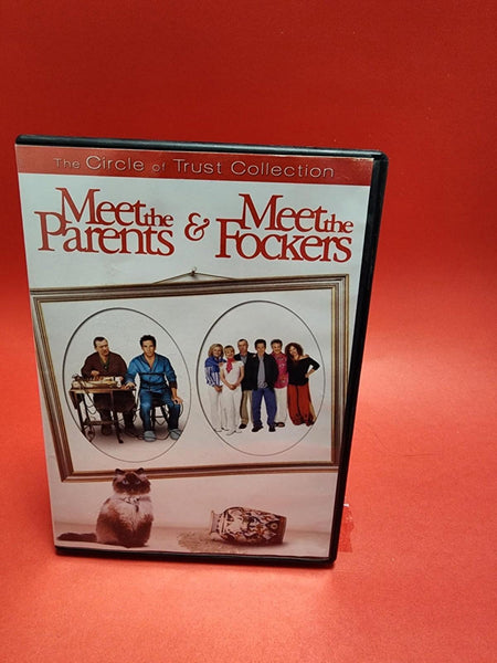 Meet the Parents & Meet the Fockers (2-DVD Set, Region 1) (Bilingual) LIKE NEW