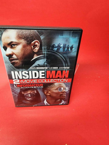 Inside Man 2 Movie Collection DVD *bilingue like new*