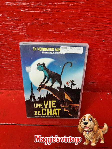Une Vie De Chat DVD DISC COMME NEUF