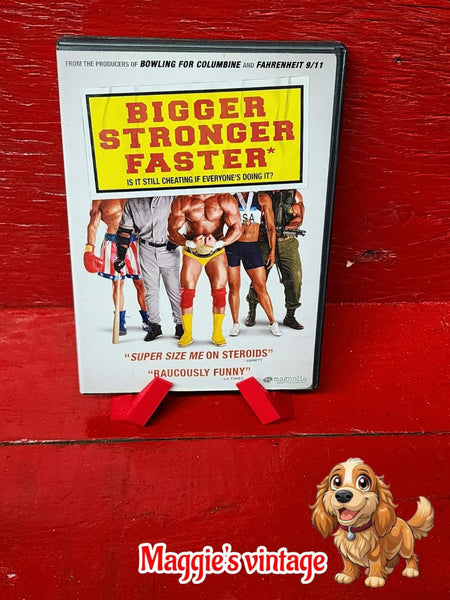 Bigger, Stronger, Faster (DVD, 2008)  DISC LIKE NEW