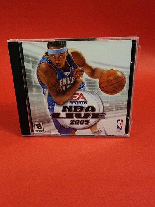 Nba Live 2005 Pc like New Nba Hologram Carmelo Anthony -us version