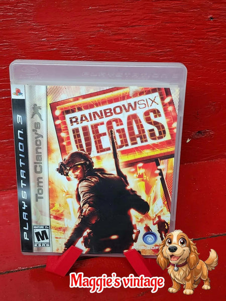 Tom Clancy's Rainbow Six: Vegas (Sony PlayStation 3, 2007) *CIB DISC LIKE NEW*