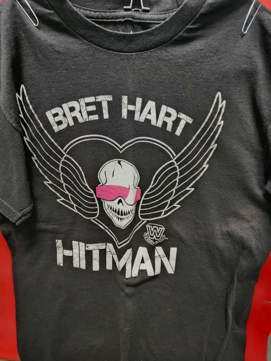 2015 WWE LEGENDS SHIRT-BRET HITMAN HART-SIZE medium