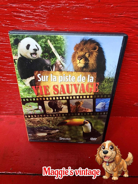 DVD Sur la piste de la vie sauvage COMME NEUF 3 DVDS