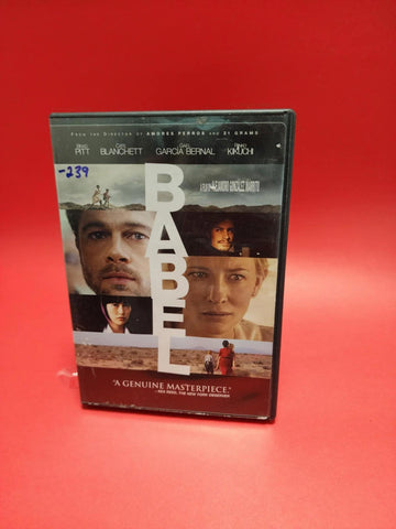 Babel (DVD, 2013) TESTED AND WORKS Bilingue! disc is like new! !