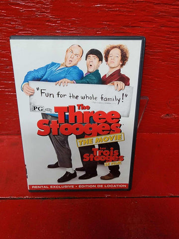 The Three Stooges / LES TROIS STOOGES : The Movie (DVD) *BILINGUE DISC LIKE NEW*