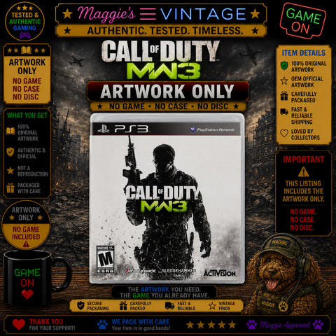 call of duty mw3 ps3ARTWORK ONLY