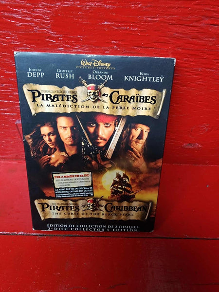 Pirates of the Caribbean: The Curse of the Black Pearl *BILINGUE DISC LIKE NEW!*