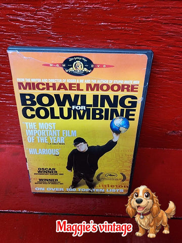 Bowling for Columbine (DVD, 2002) DISC LIKE NEW