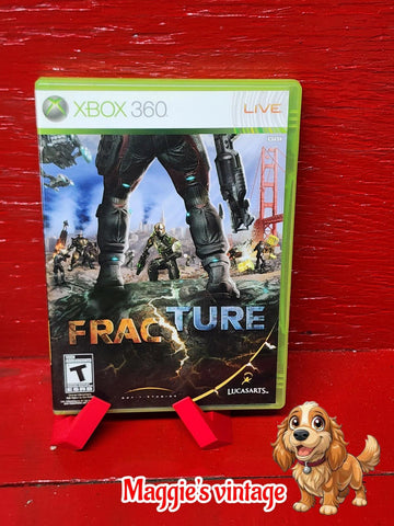 Fracture (Xbox 360, 2008)  *CIB DISC LIKE NEW*