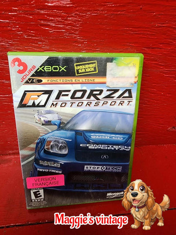 Forza Motorsports - Microsoft Xbox - In Box -- * CIB DISC LIKE NEW*