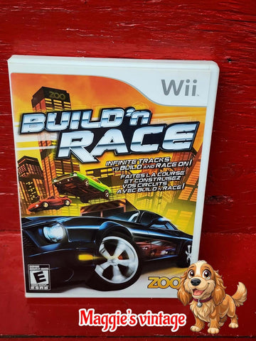 Build 'n Race (Nintendo Wii, 2009) CIB, Complete, *DISC LIKE NEW*