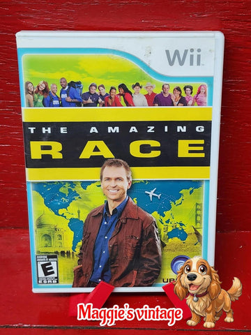 The Amazing Race Nintendo Wii 2010 CIB DISC LIKE NEW