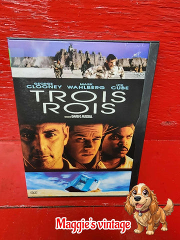 Three Kings / TROIS ROIS (DVD)** French Artwork, *BILINGUE DISC LIKE NEW*