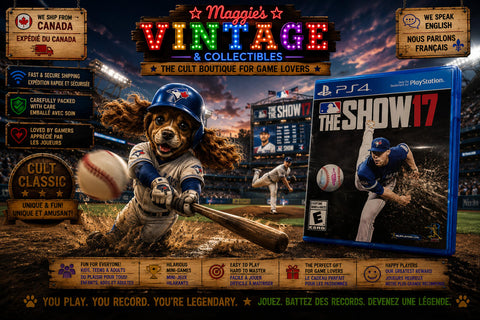 MLB The Show 17 (Sony PlayStation 4, 2017) NO Manual disc like new