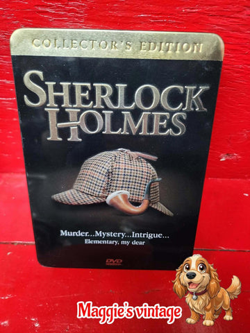Sherlock Holmes (DVD, 2007, 5-Disc Set, Collectors Tin * BILINGUE DISC LIKE NEW*