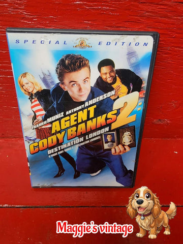 Agent Cody Banks 2: Destination London (DVD, 2004)* BILINGUE  DISC LIKE NEW*